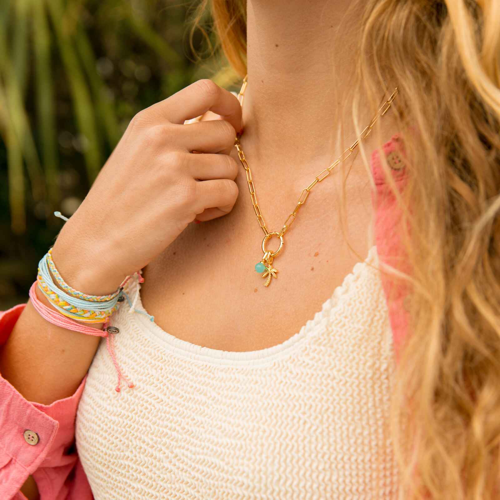 Harper Chalcedony Bead Charm