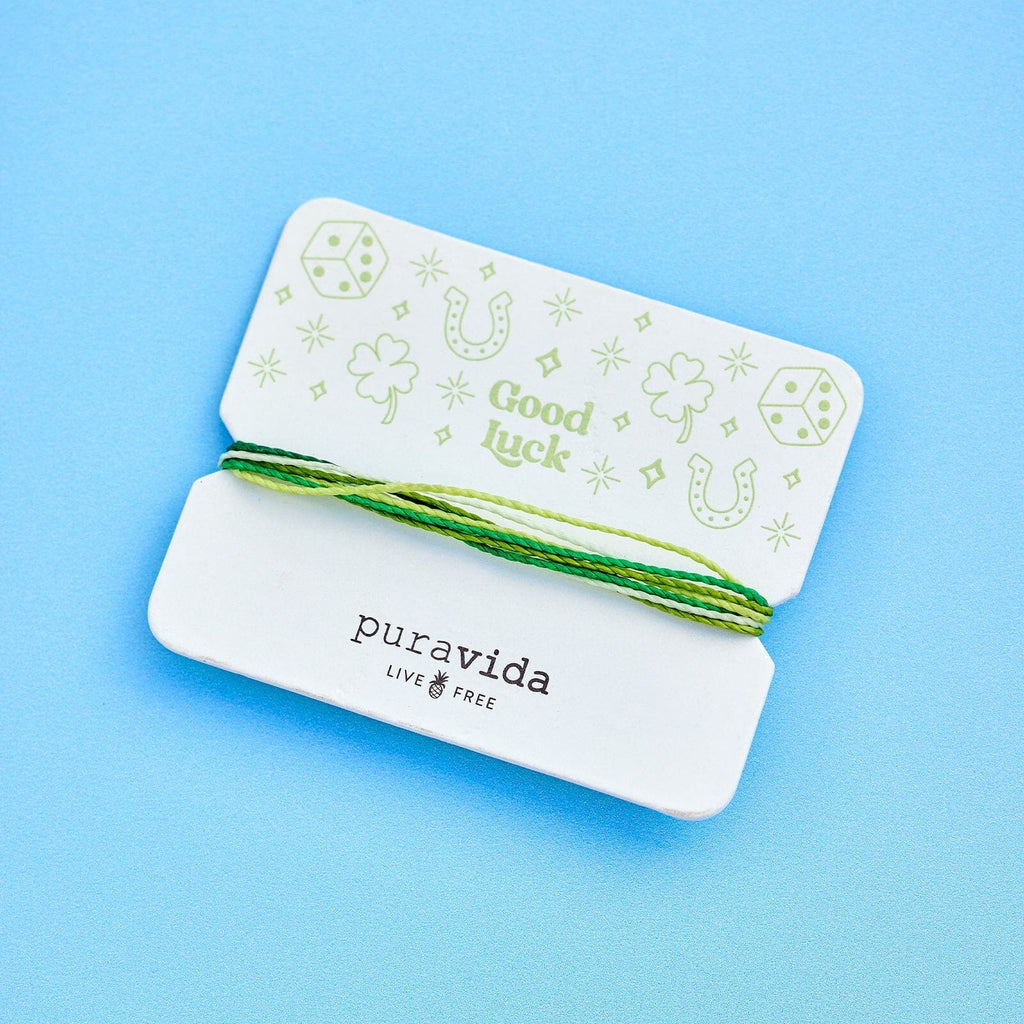 Good Luck Bracelet Card