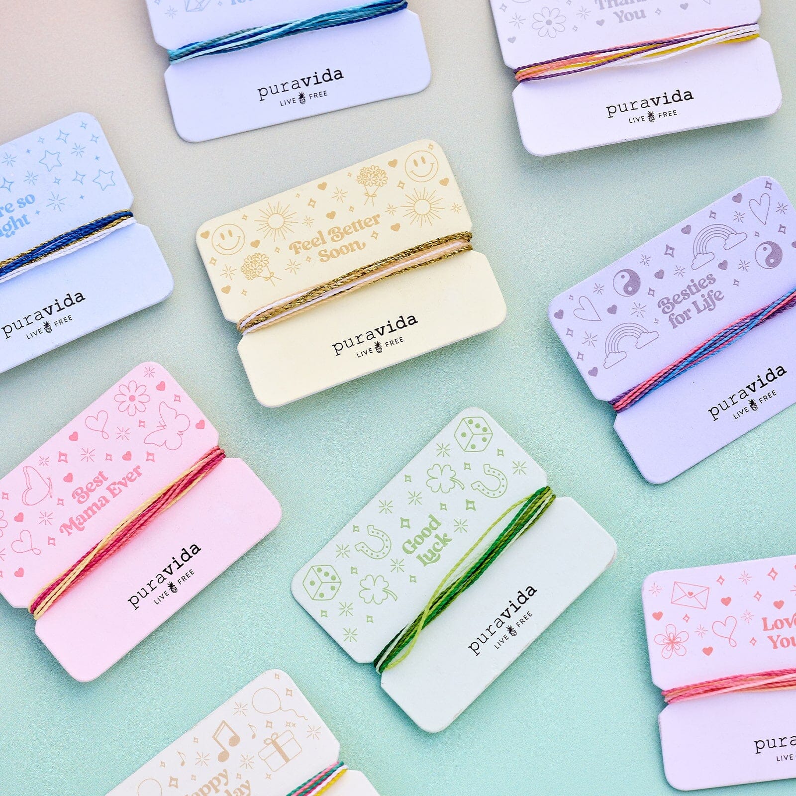 Good Luck Bracelet Card