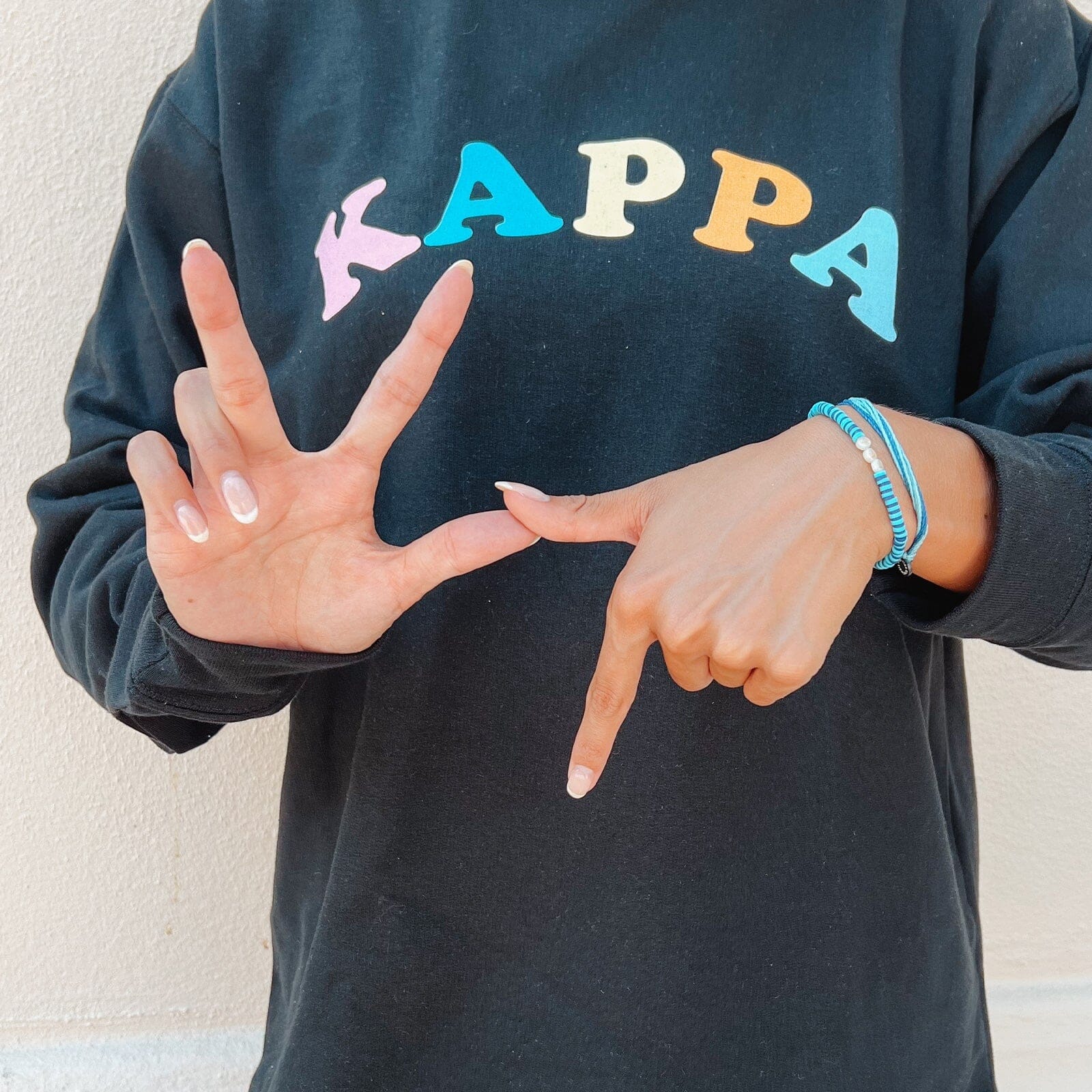 Kappa Kappa Gamma Stretch Bracelet