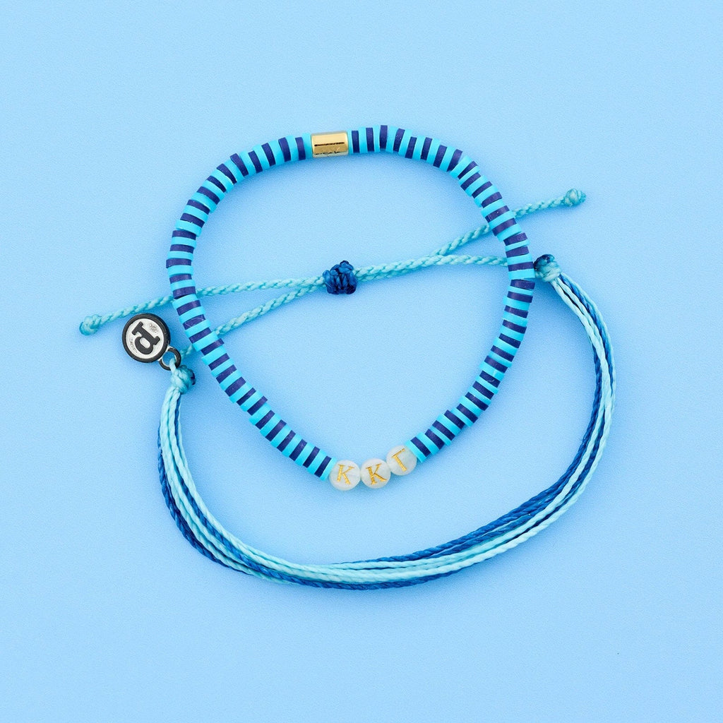 Kappa Kappa Gamma Bracelet Set of 2