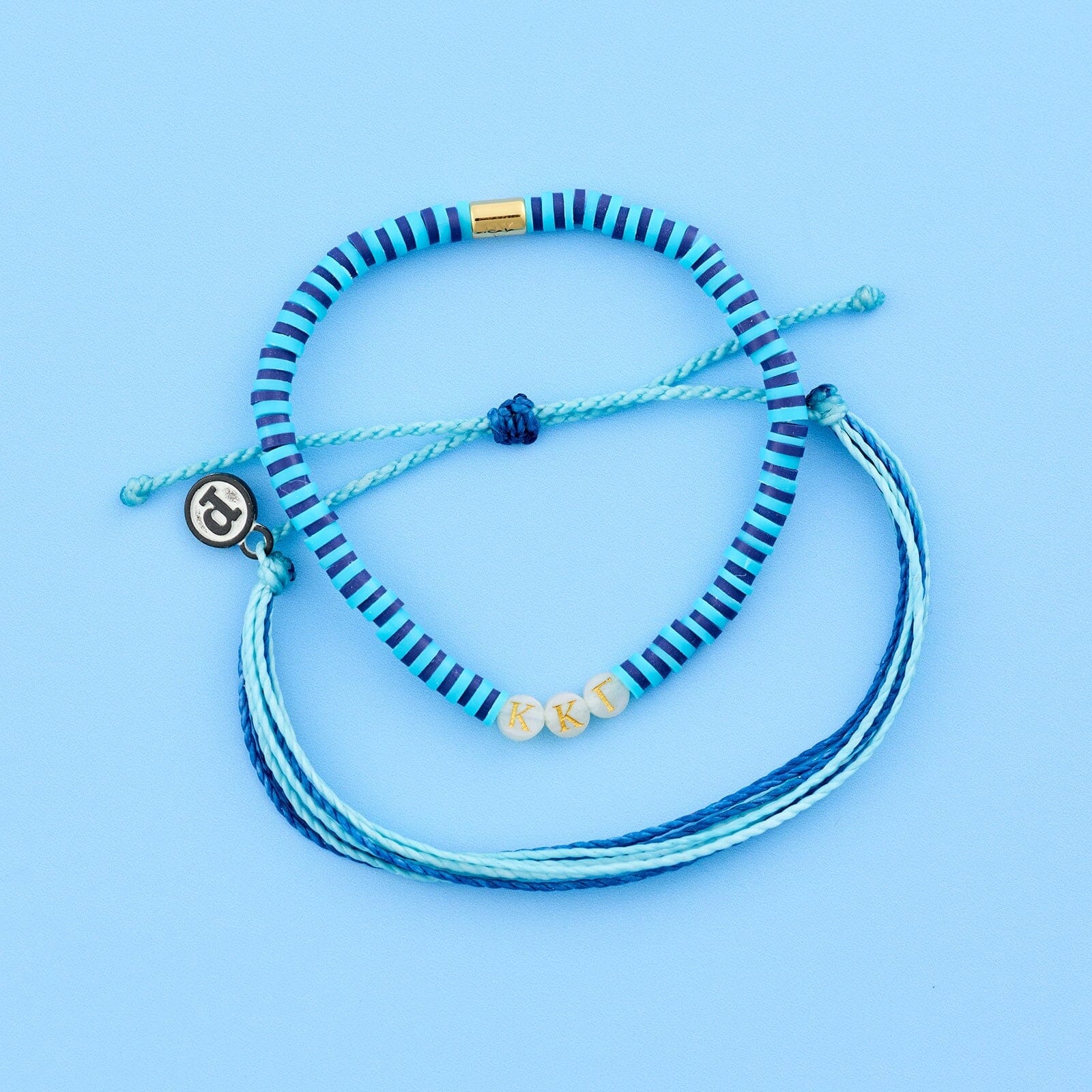 Kappa Kappa Gamma Bracelet Set of 2