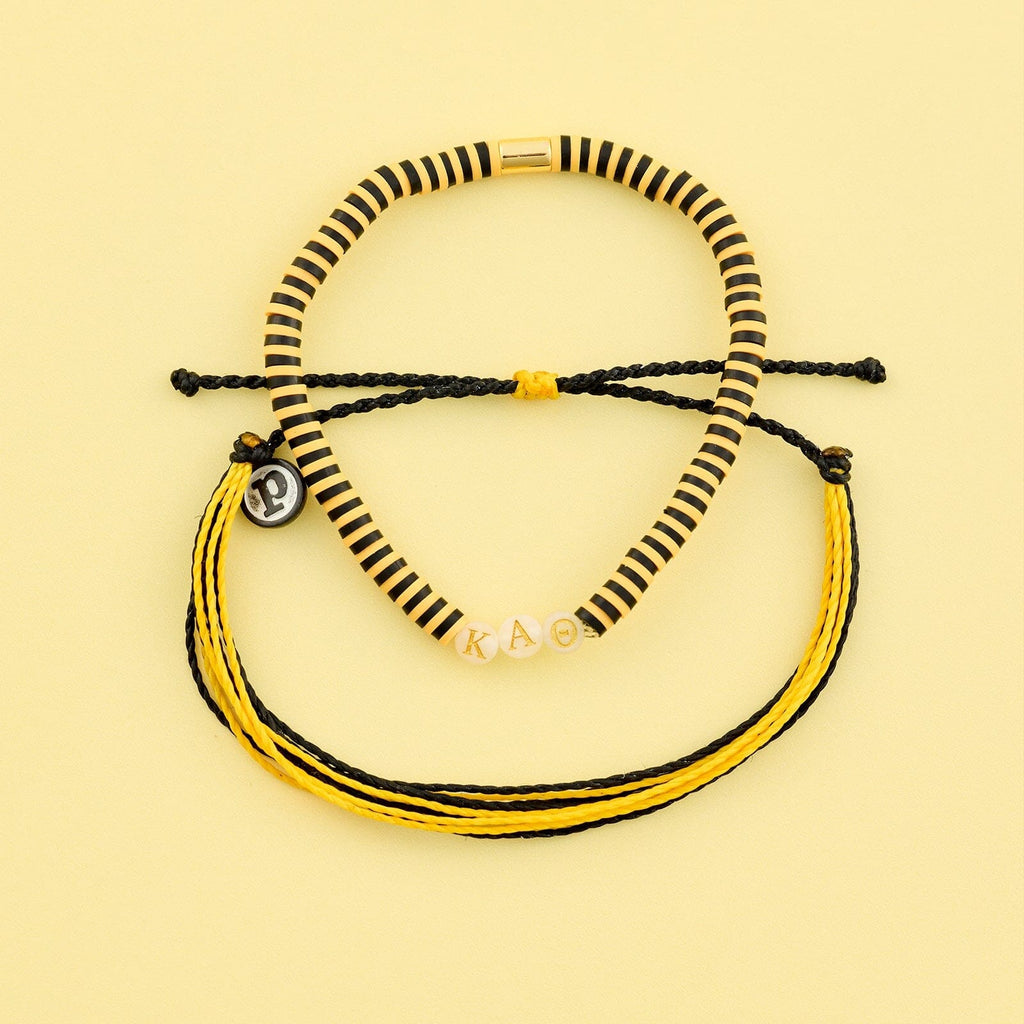 Kappa Alpha Theta Bracelet Set of 2