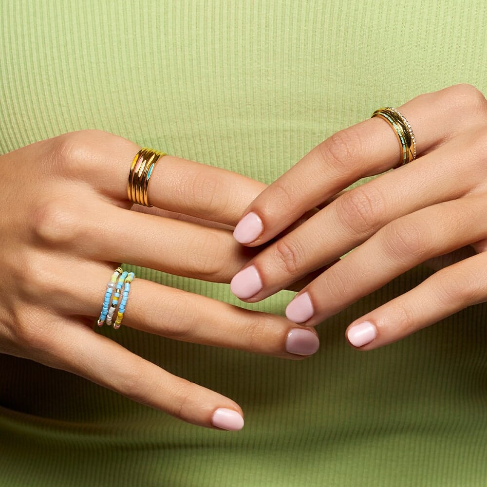 Bague en émail Headliner empilable