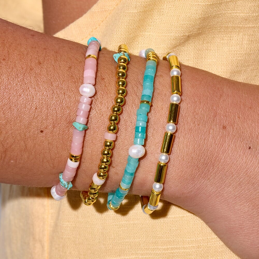 Lot de 4 bracelets extensibles Saguaro