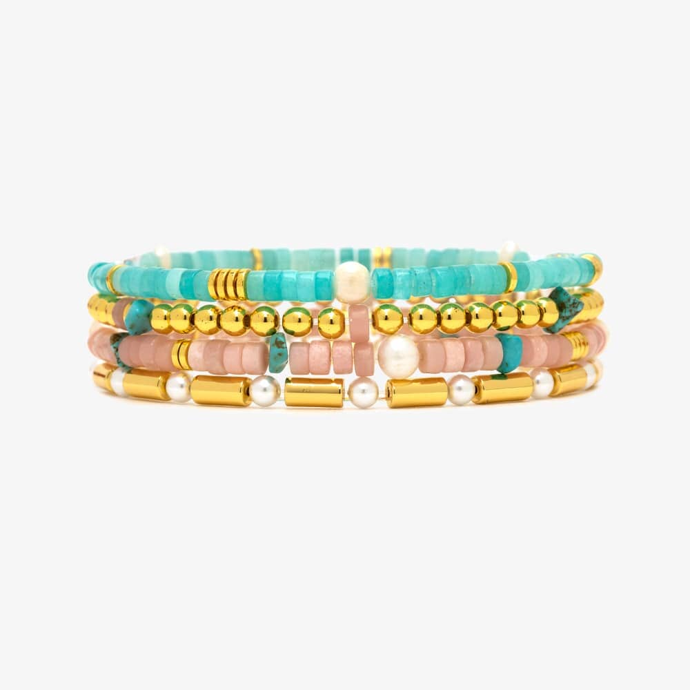 Lot de 4 bracelets extensibles Saguaro