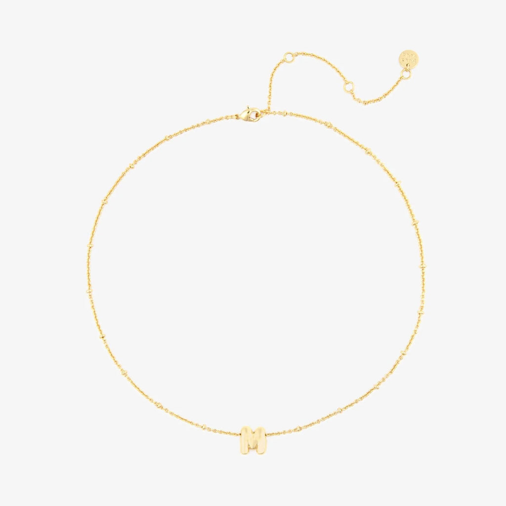 Alphabet Satellite Chain Choker
