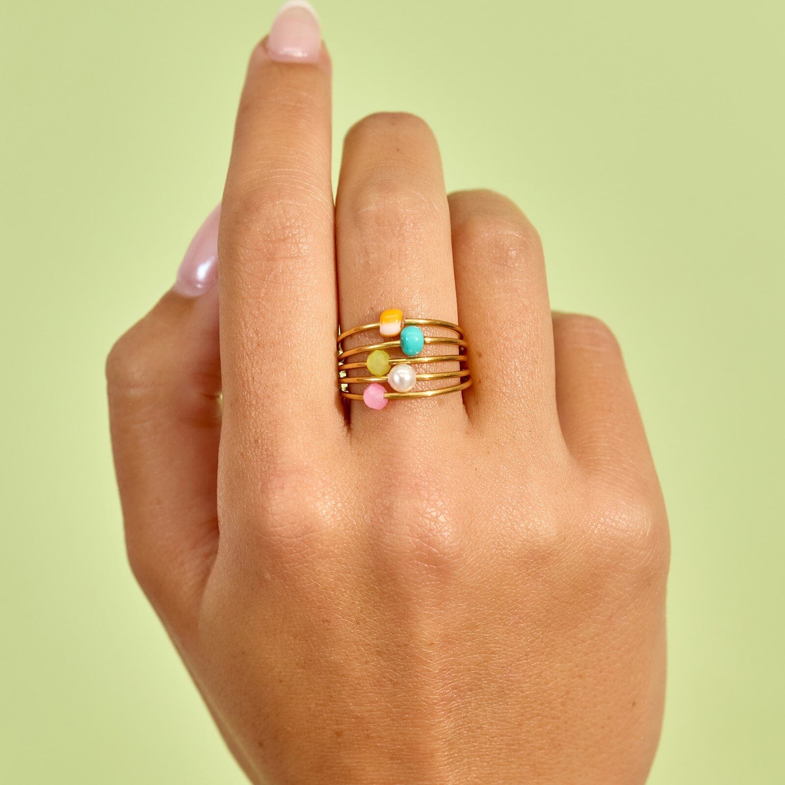 Serenity Floating Ring Stack