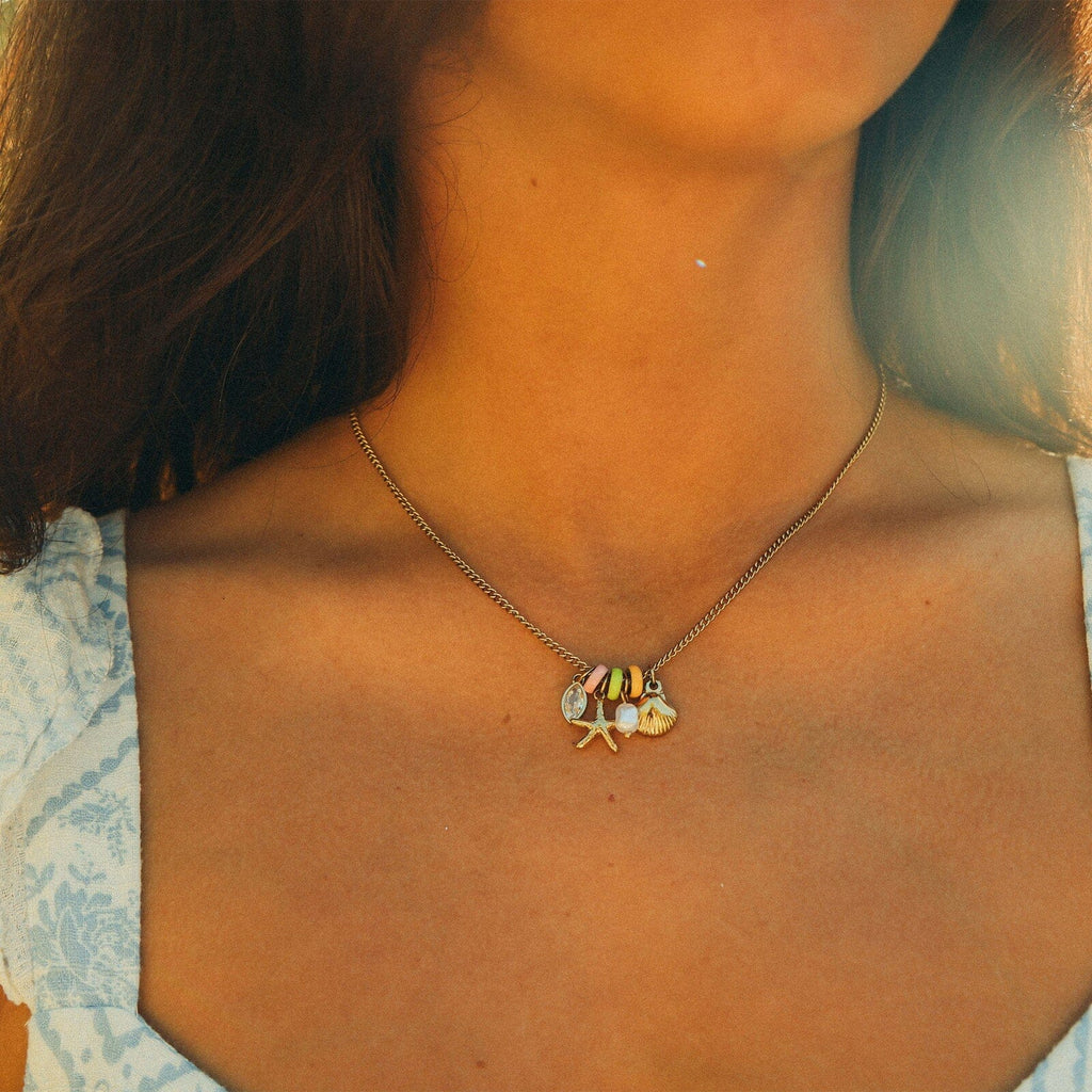 Pacific Beach Charm Necklace
