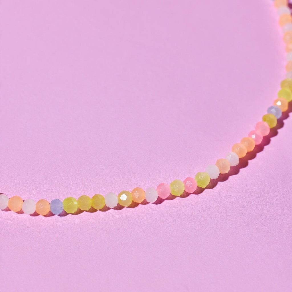 Blooming Frosted Bead Choker