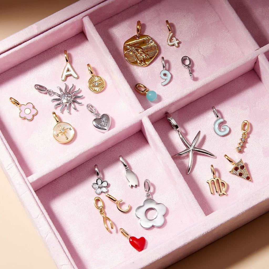 Harper Enamel Flower Charm