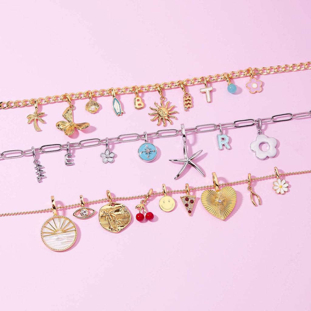 Harper Wishbone Charm