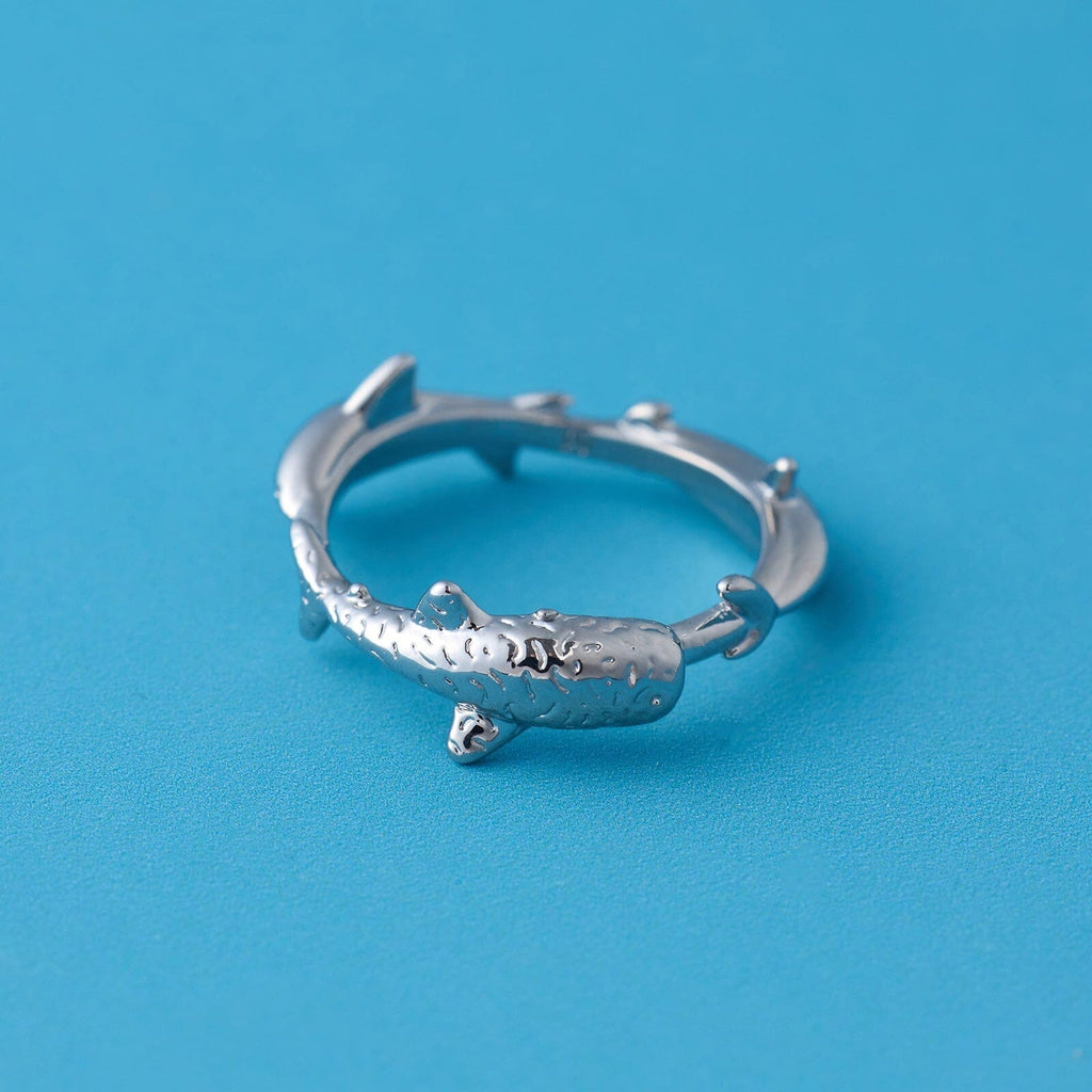 Swimming Shark Ring