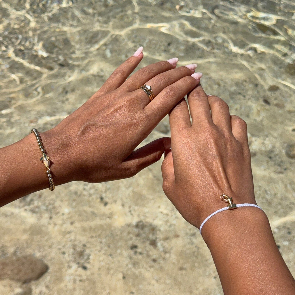 Shark Shimmer Stretch Bracelet