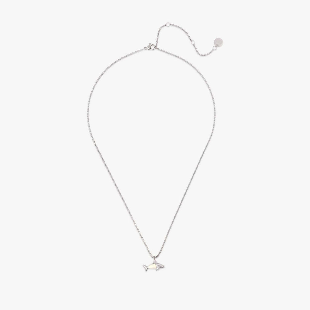 Shark Shimmer Pendant Necklace