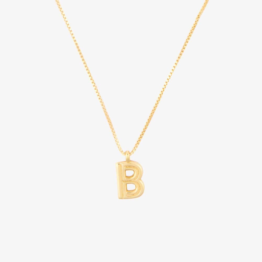 Initial Pendant Necklace