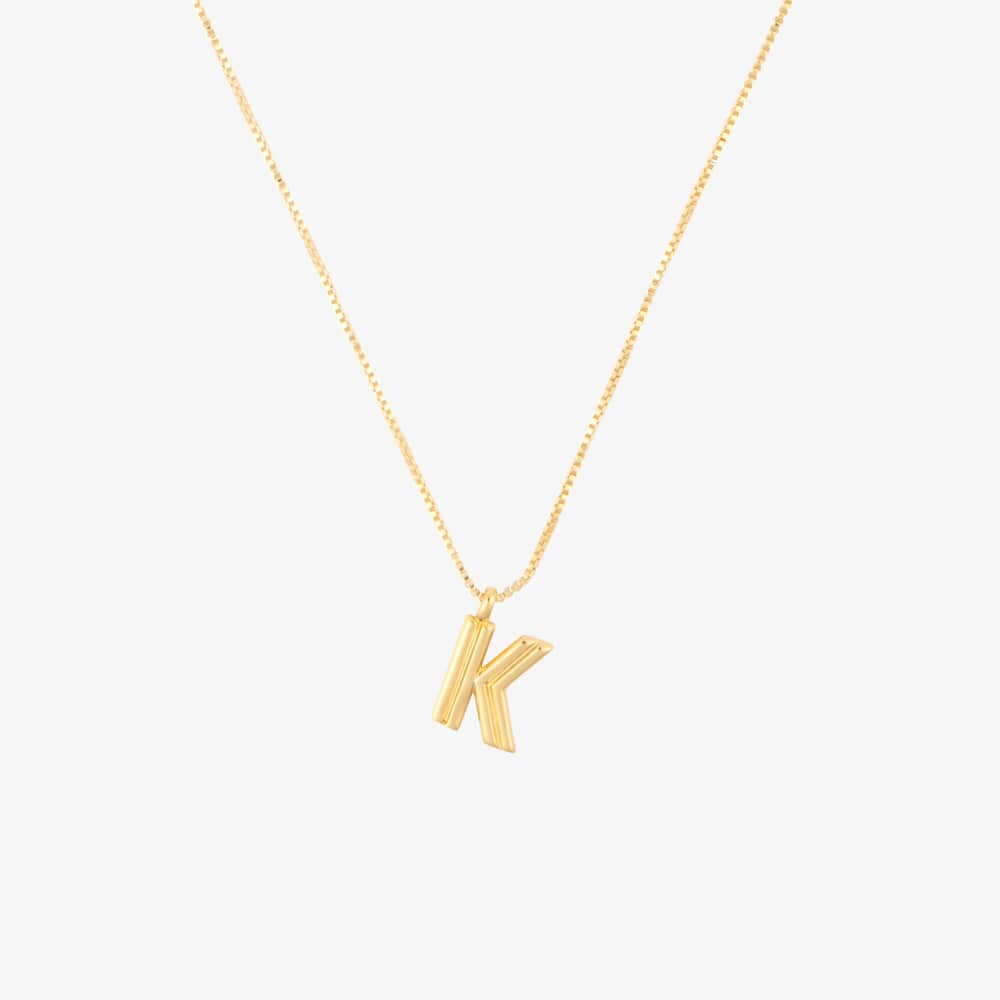 Initial Pendant Necklace