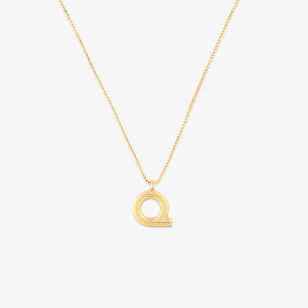 Initial Pendant Necklace