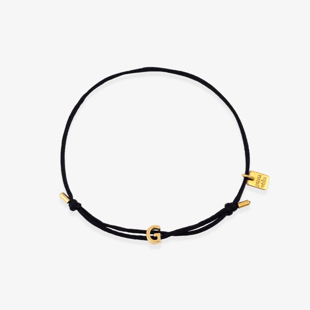 Initial Charm Bracelet