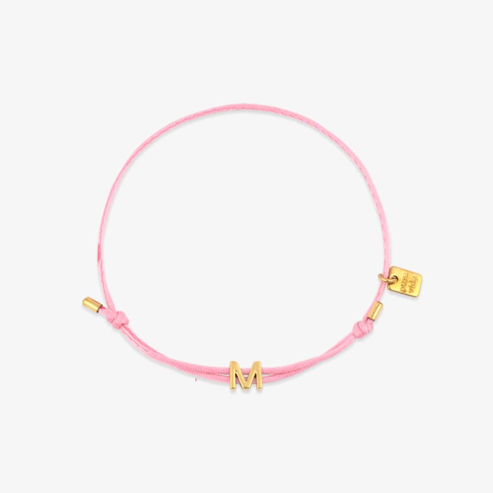 Initial Charm Bracelet