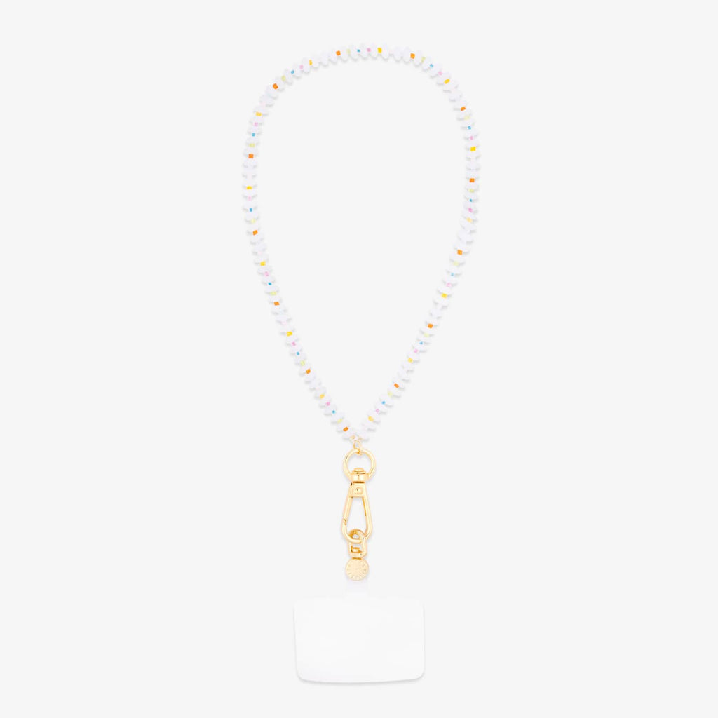 Iridescence Bead Wristlet Phone Chain