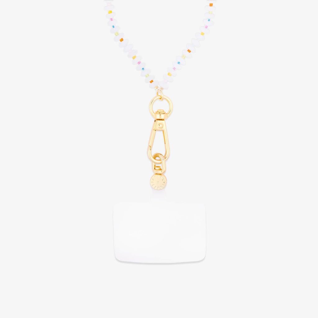 Iridescence Bead Wristlet Phone Chain