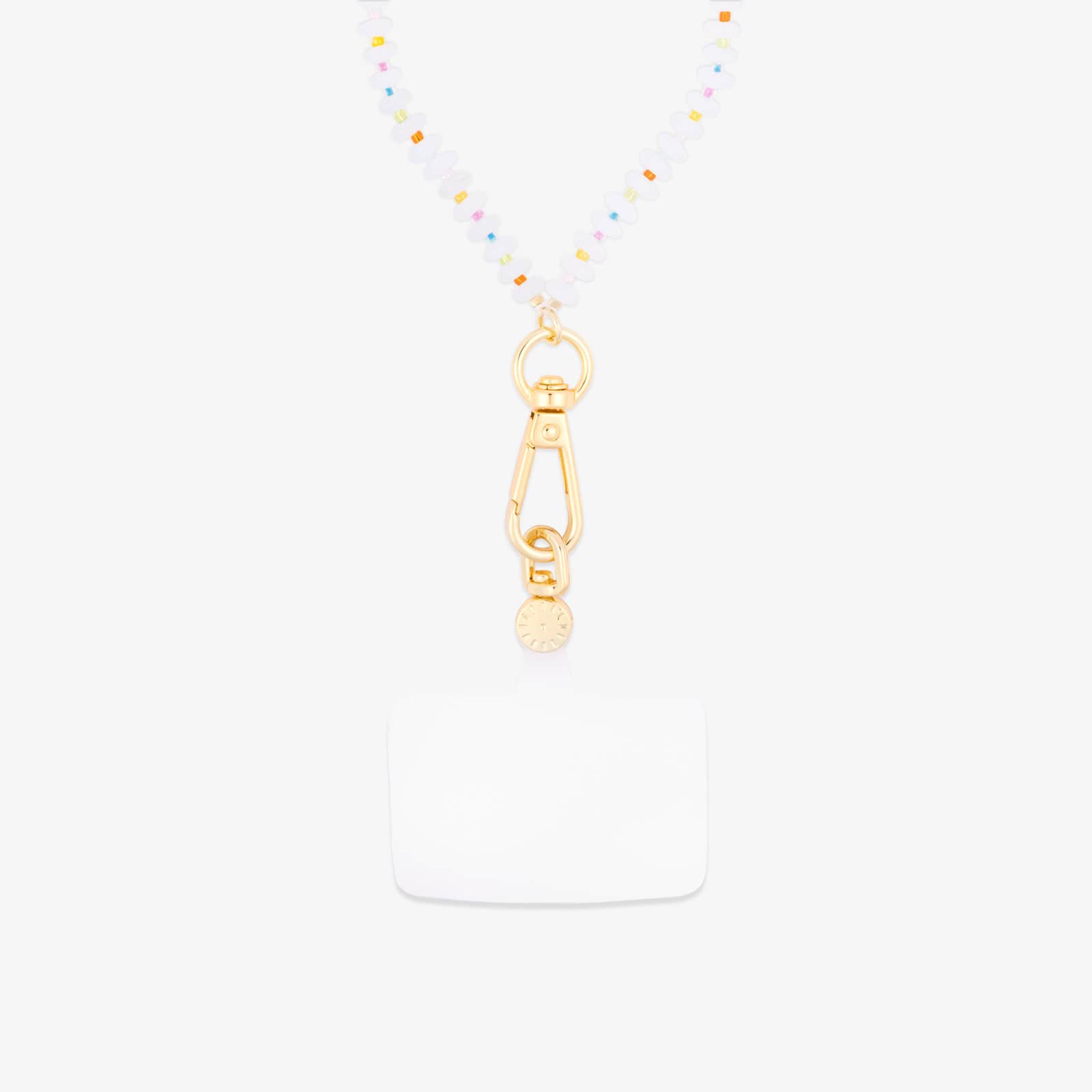 Iridescence Bead Wristlet Phone Chain