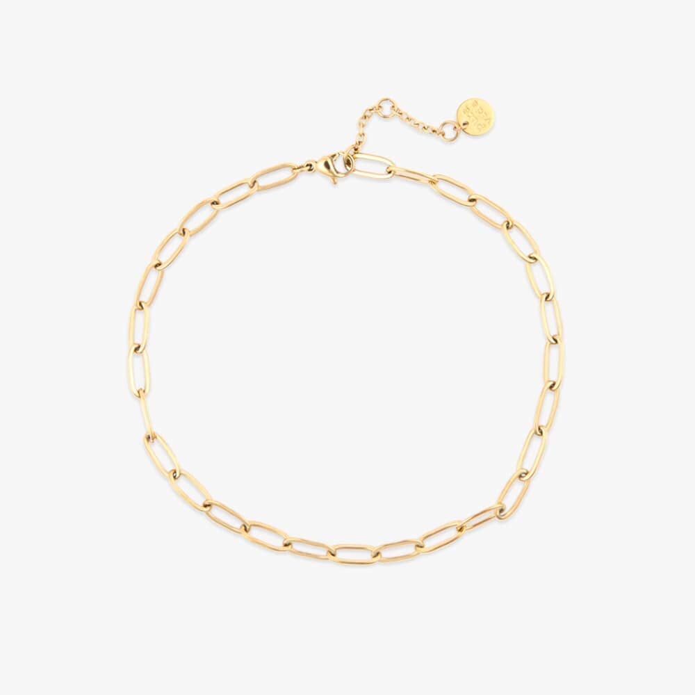Bracelet de cheville Harper Paperclip Chain