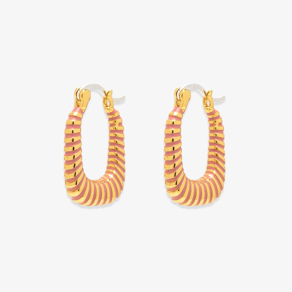 Coastline Hoop Earrings