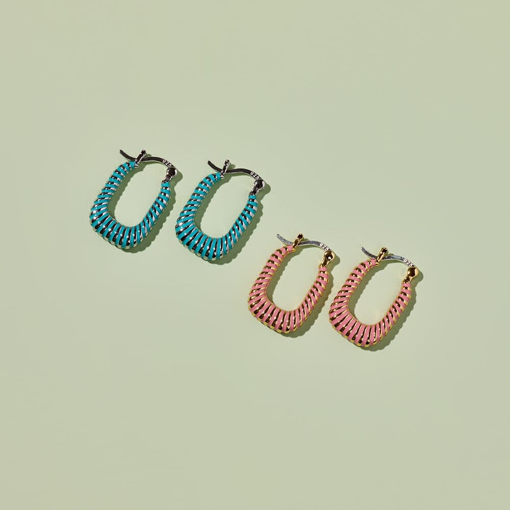 Coastline Hoop Earrings