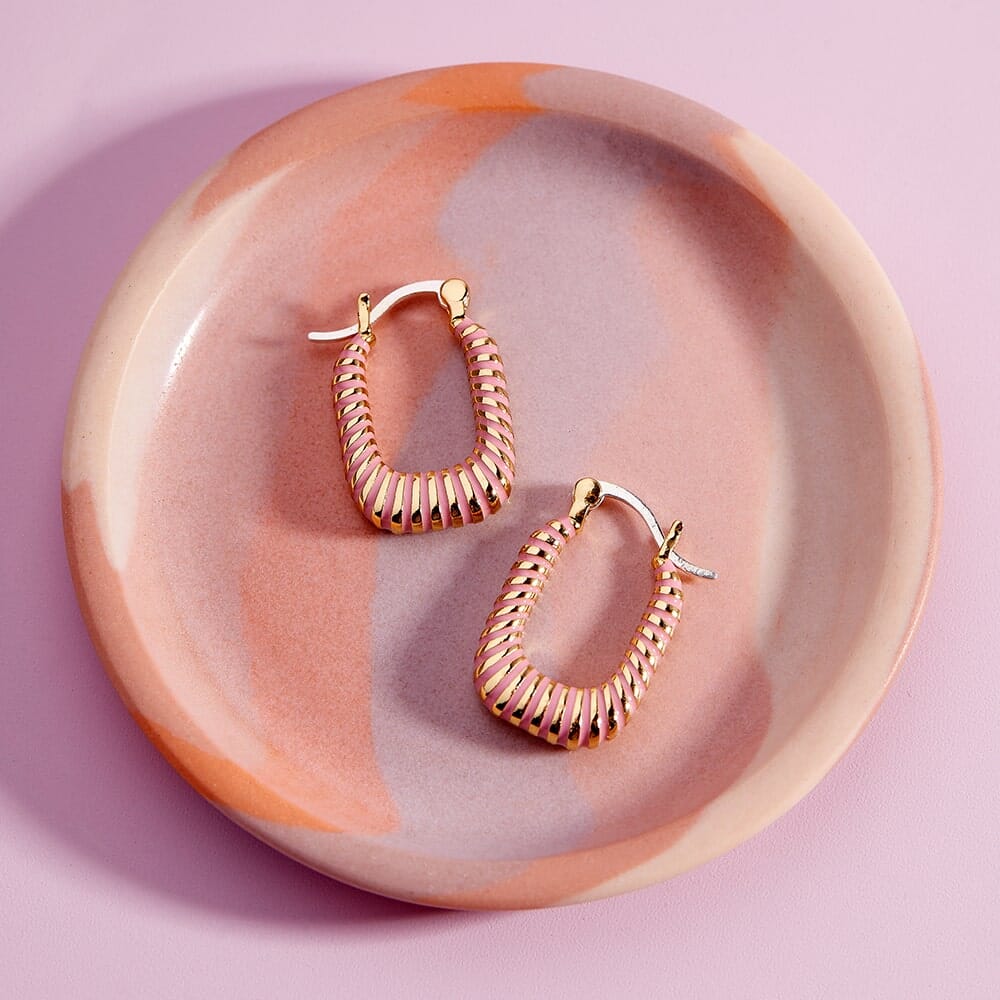 Coastline Hoop Earrings