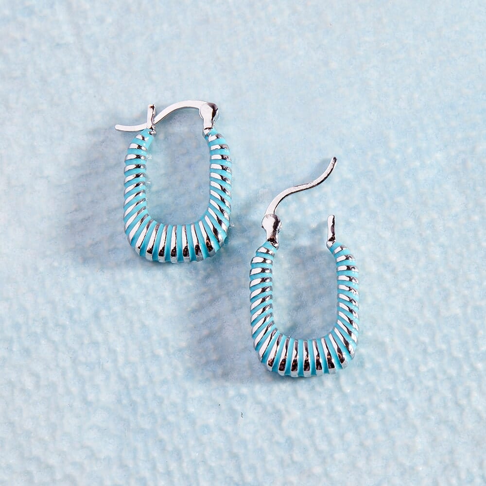 Coastline Hoop Earrings