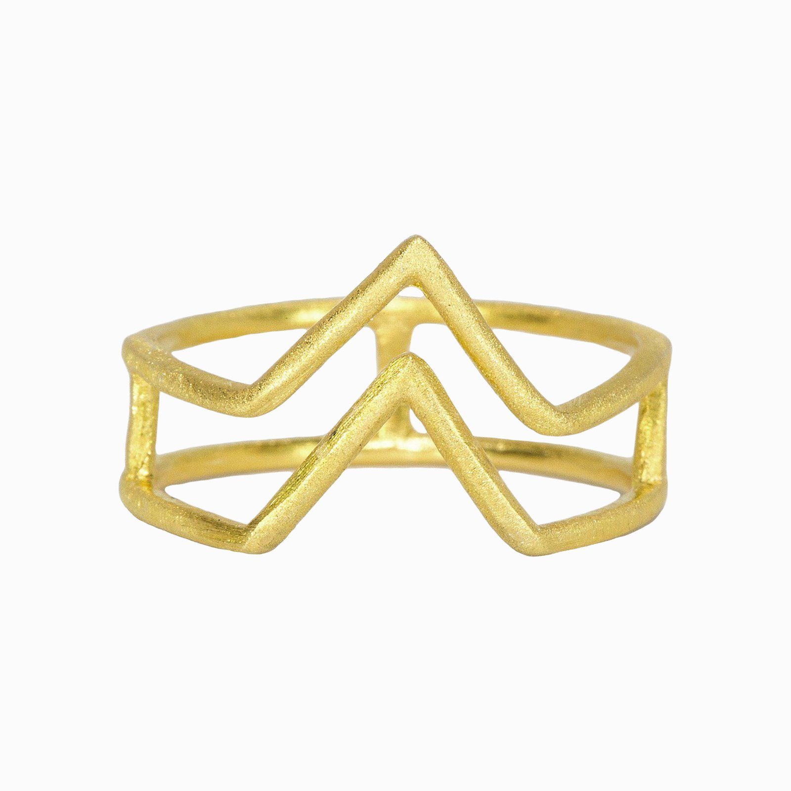 Double Arrow Ring