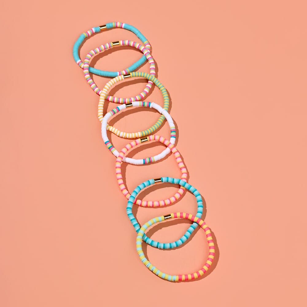 Lot de 8 housses extensibles Fortune Beach