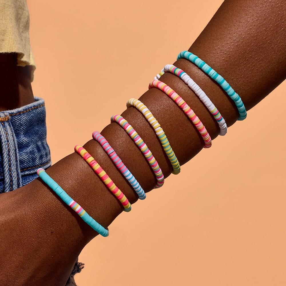 Lot de 8 housses extensibles Fortune Beach