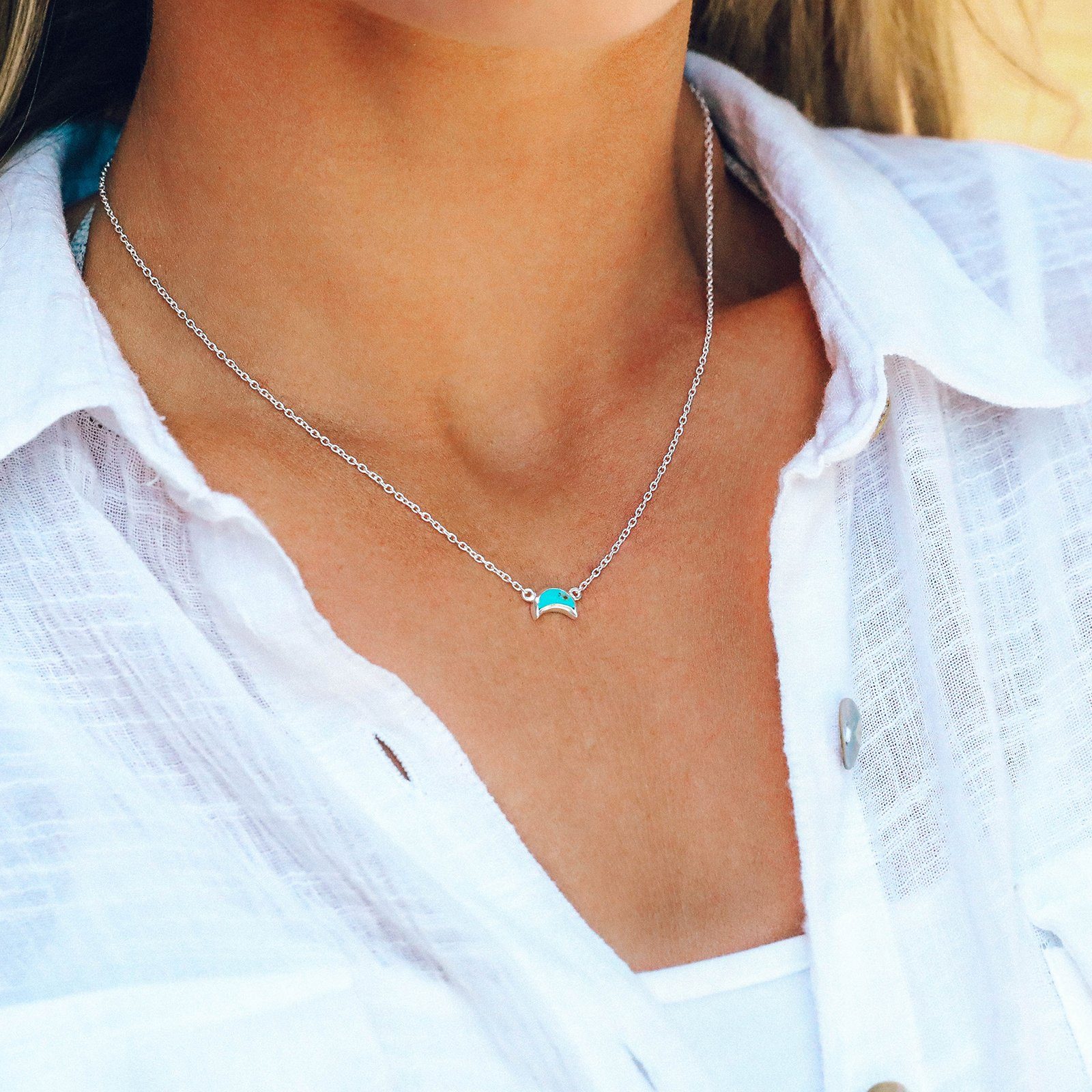 Crescent Moon Necklace