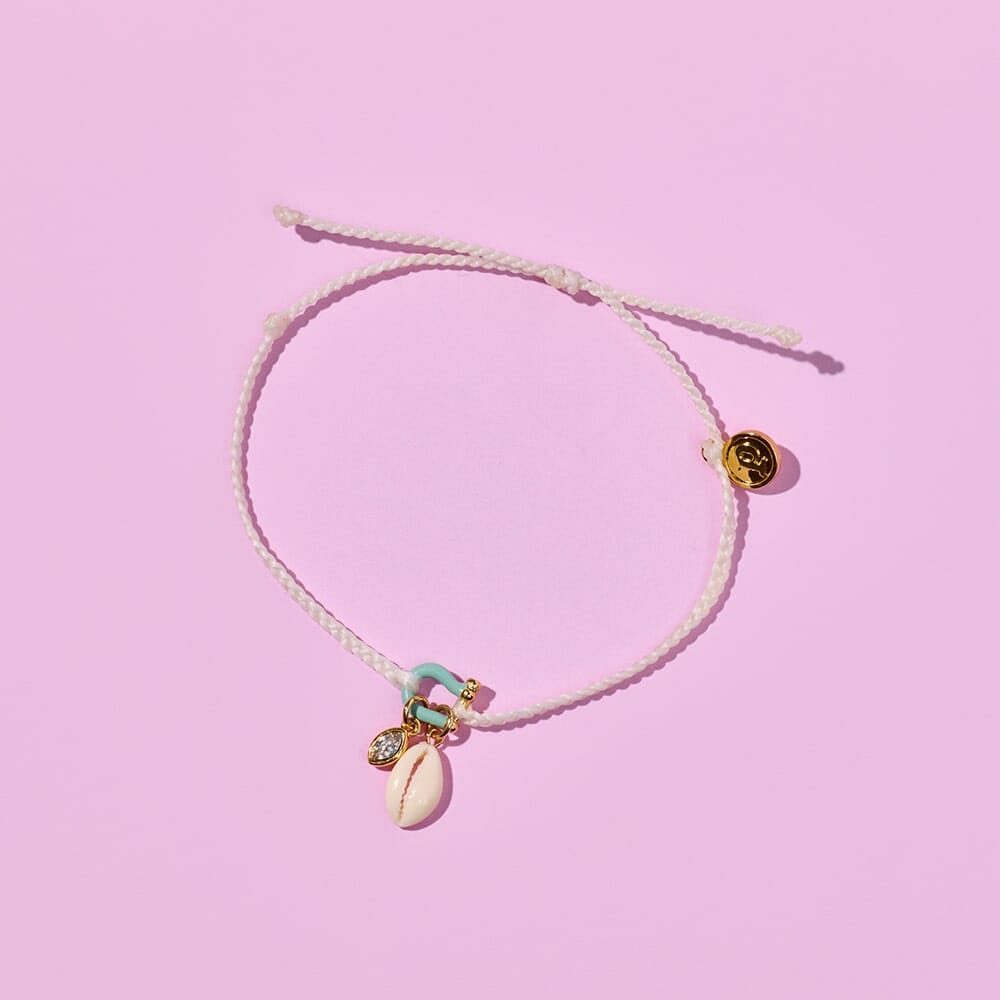 Low Tide Shell Charm Bracelet