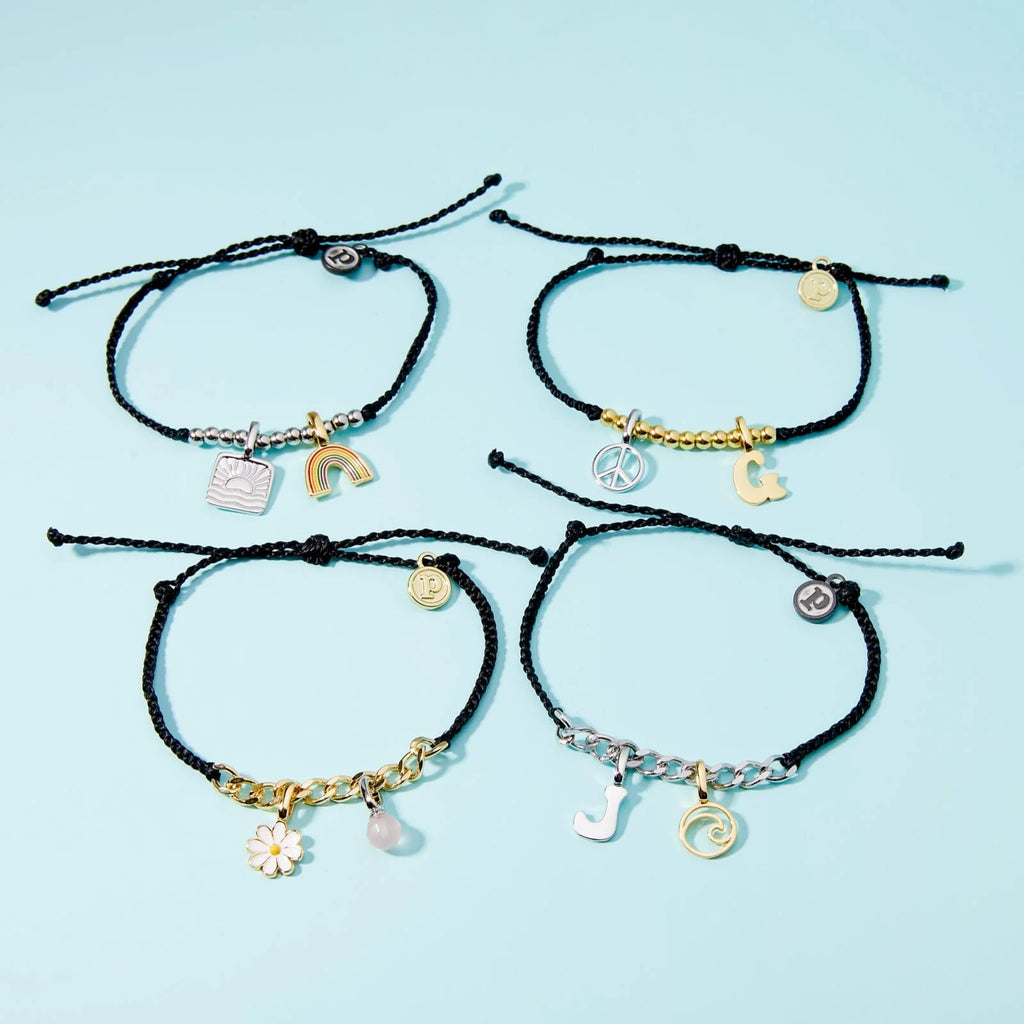 Harper Curb Chain String Bracelet