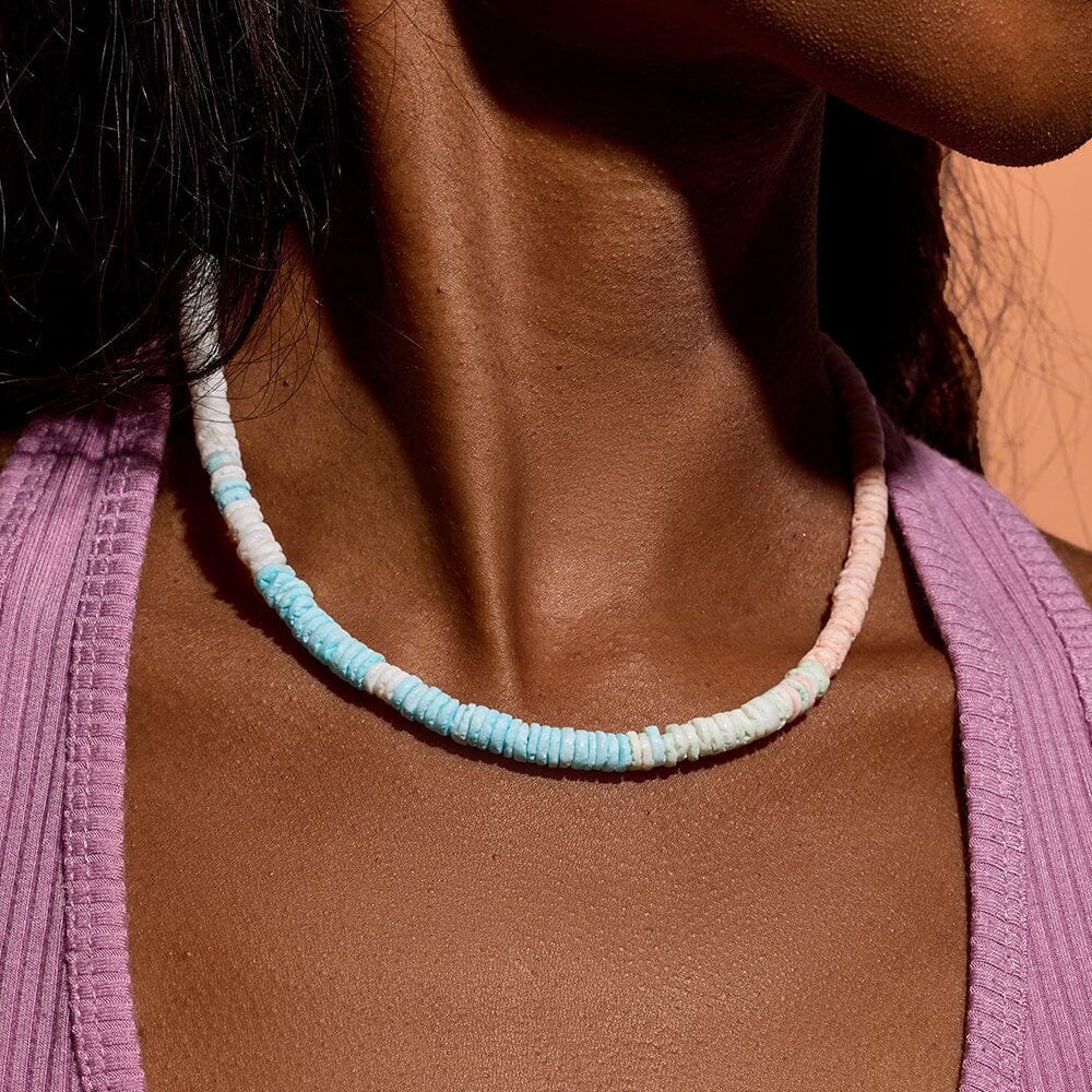 Collier ras du cou Puka Pink Sands