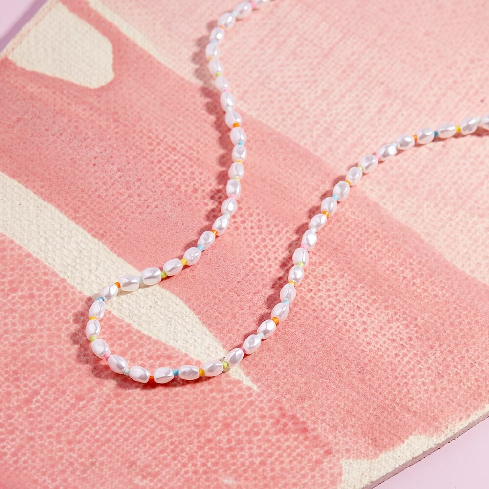 Rainbow Reef Pearl Choker