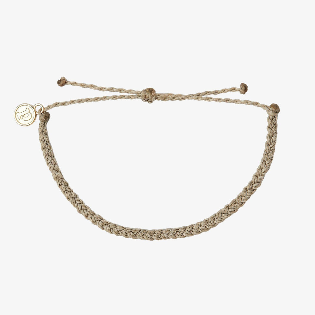 Solid Mini Braided Bracelet